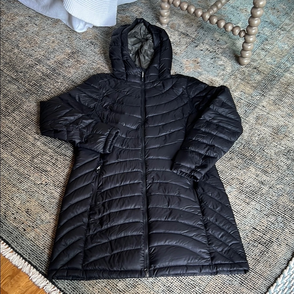 Women's LL Bean Black Quilted Jacket